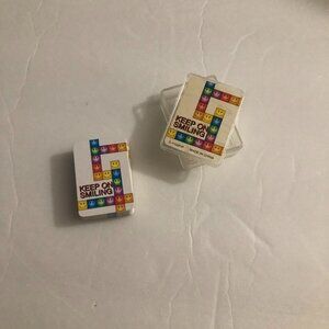 Keep On Smiling Miniature Playing Cards